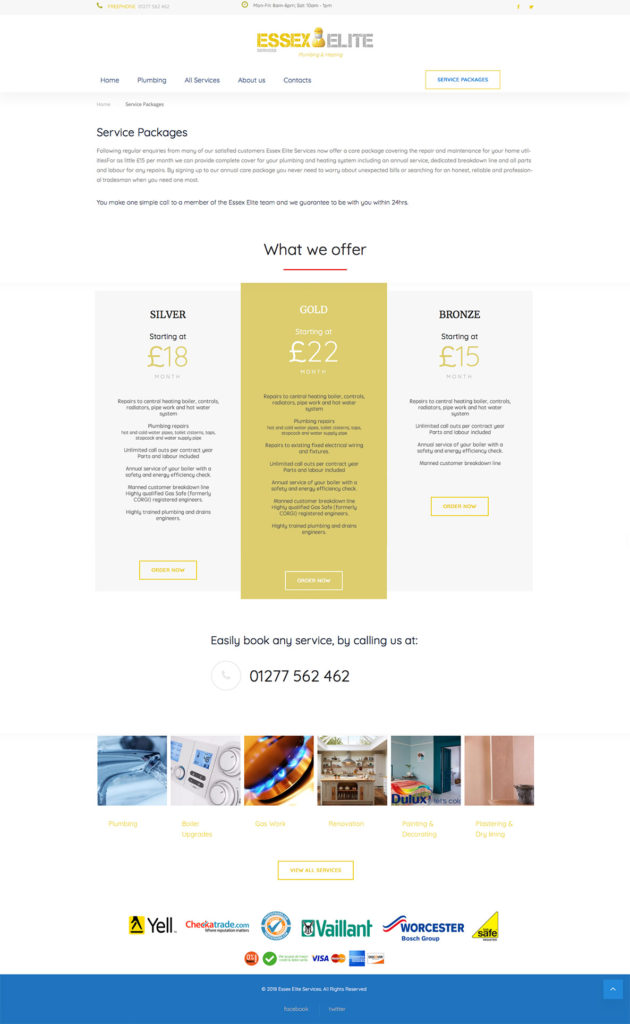 WordPress Website Design Agency Chelmsford Essex London